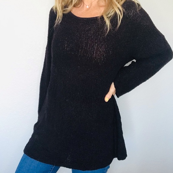 Eileen Fisher Rayon Sweater Relaxed Fit in Plum Sz Medium - Picture 3 of 7